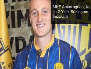 MKE Ankaragücü, Kevin Varga ile 2 Yıllık Sözleşme İmzaladı