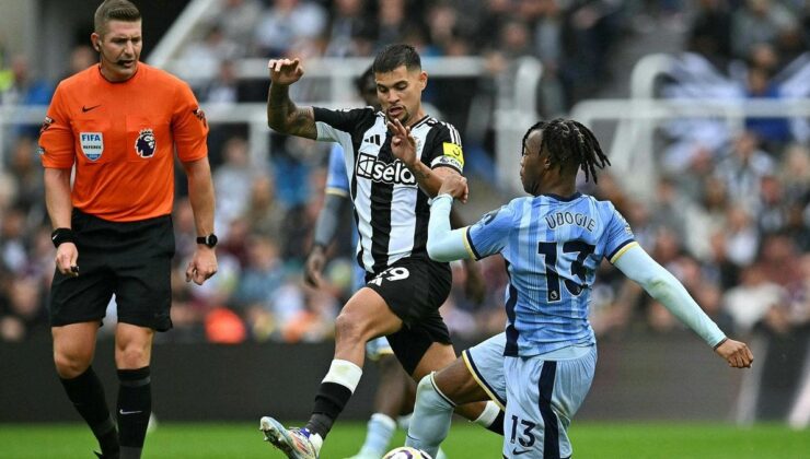 Newcastle United, Tottenham’ı 2-1 Yenerek 3 Puan Aldı