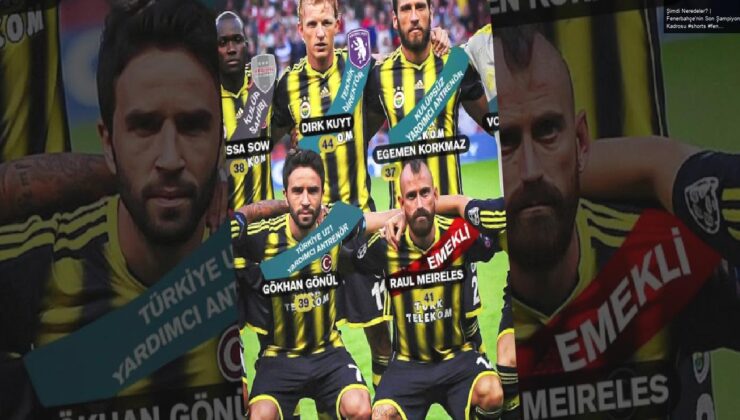 Şimdi Neredeler? | Fenerbahçe’nin Son Şampiyon Kadrosu #shorts #fenerbahçe #sportsdigitale