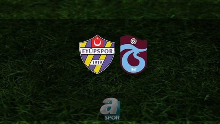 Trendyol Süper Lig 4. Hafta: Eyüpspor – Trabzonspor Maçı