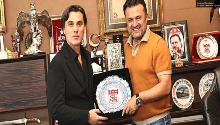 Vincenzo Montella’nın Sivasspor Tesislerine Ziyareti