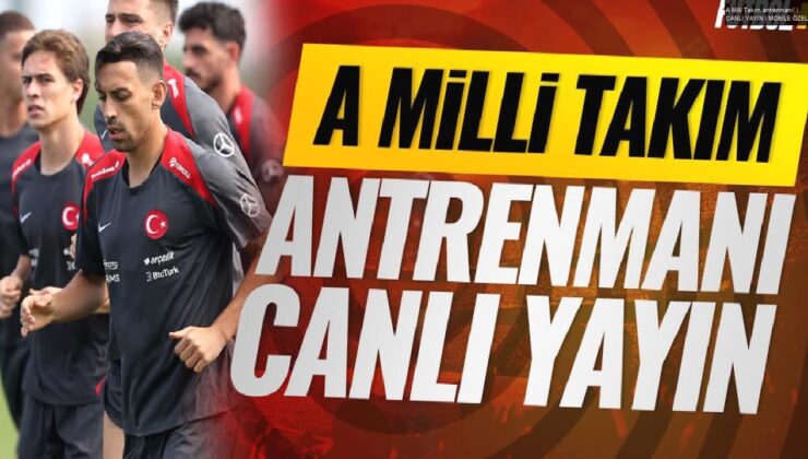 A Milli Takım antrenmanı! | CANLI YAYIN | MOBİLE ÖZEL