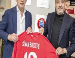 Antalyaspor Başkanı Sinan Boztepe’nin TFF Ziyareti