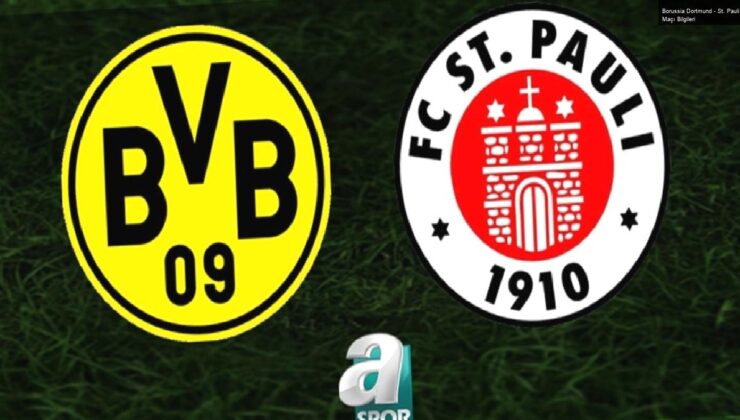 Borussia Dortmund – St. Pauli Maçı Bilgileri