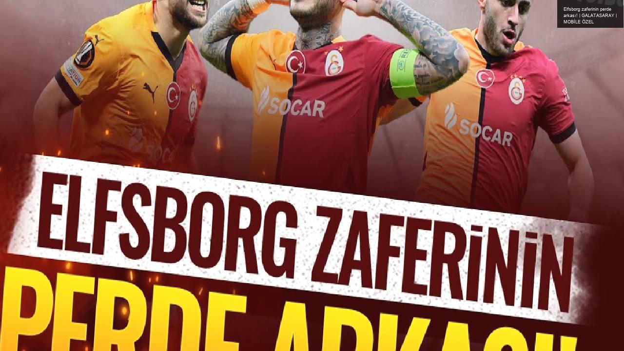 Elfsborg zaferinin perde arkası! | GALATASARAY | MOBİLE ÖZEL