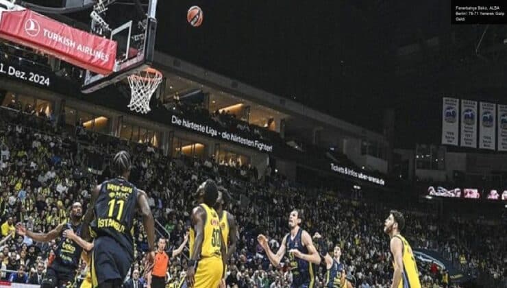 Fenerbahçe Beko, ALBA Berlin’i 78-71 Yenerek Galip Geldi