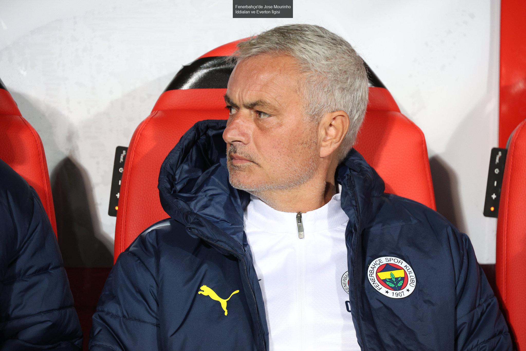 Fenerbahçe'nin Teknik Direktörlük Koltuğundaki Jose Mourinho Gelişmeleri