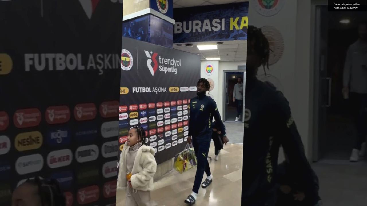 Fenerbahçe’nin yıldızı Allan Saint-Maximin!