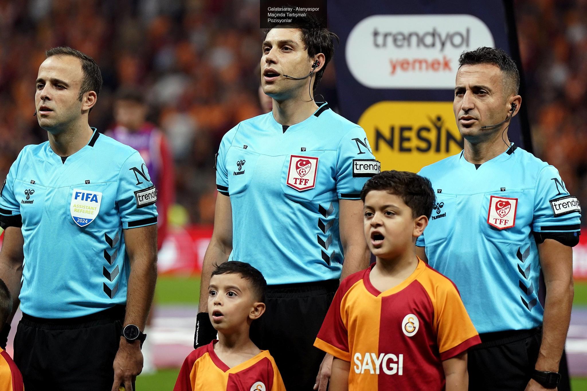 Galatasaray - Alanyaspor Maçının Tartışmalı Anları