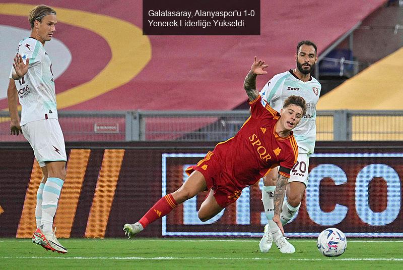 Galatasaray, Alanyaspor'u 1-0 Yenerek Liderliğe Yükseldi