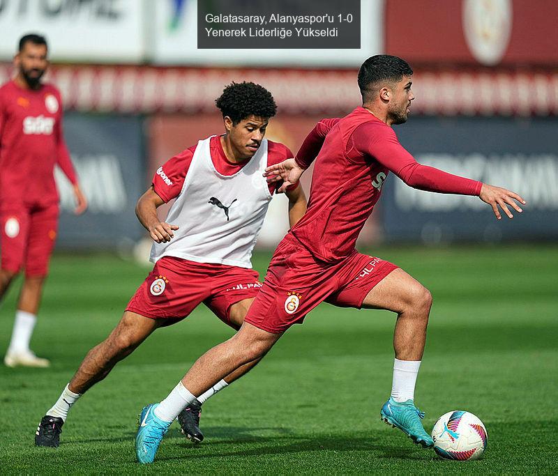 Galatasaray, Alanyaspor'u 1-0 Yenerek Liderliğe Yükseldi