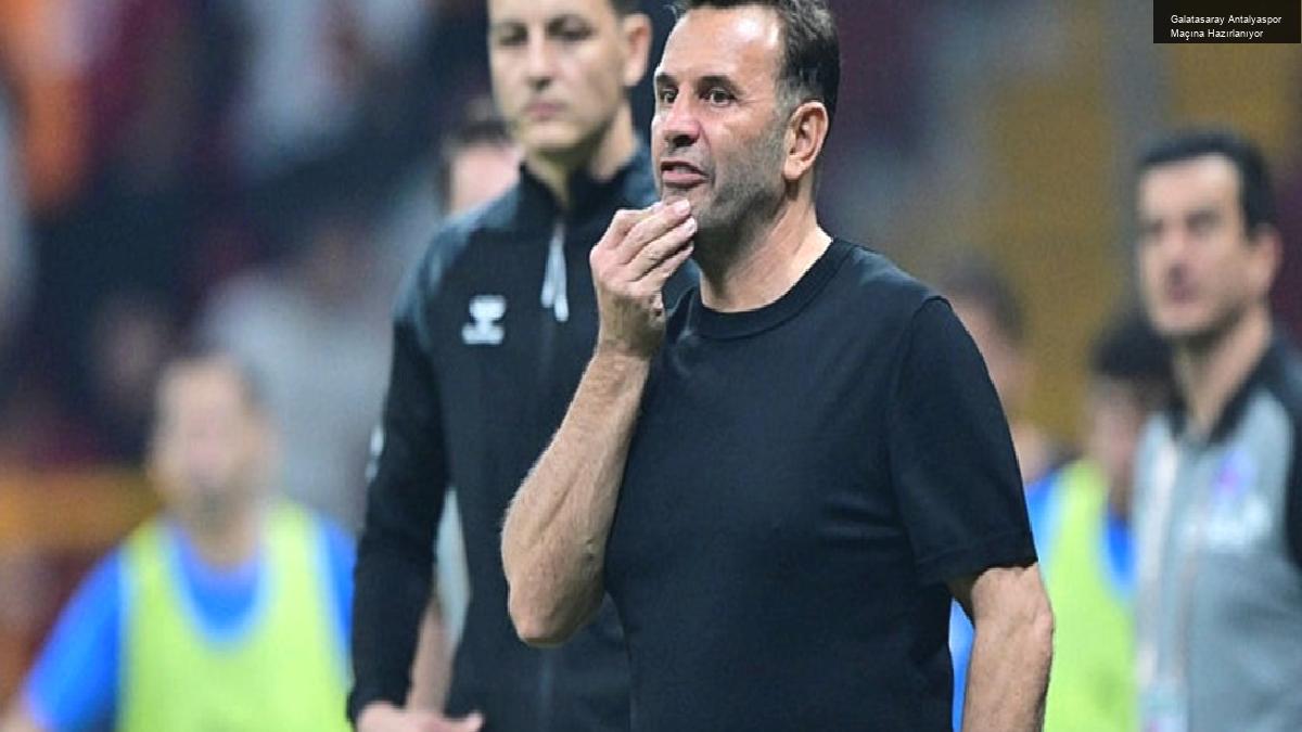 Galatasaray Antalyaspor Maçına Hazırlanıyor