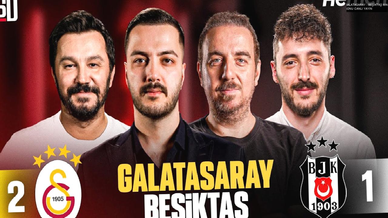 GALATASARAY – BEŞİKTAŞ MAÇ SONU CANLI YAYIN