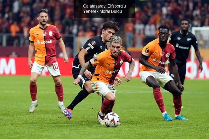 Galatasaray, Elfsborg'u Yenerek Moral Buldu