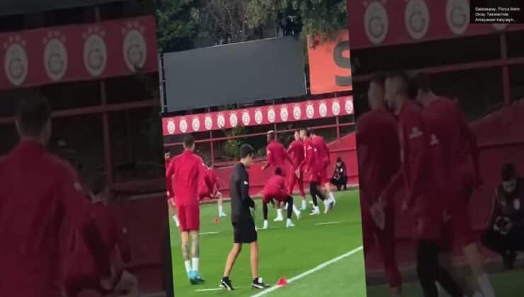 Galatasaray, Florya Metin Oktay Tesisleri’nde Antalyaspor karşılaşması hazırlıklarını sürdürdü!