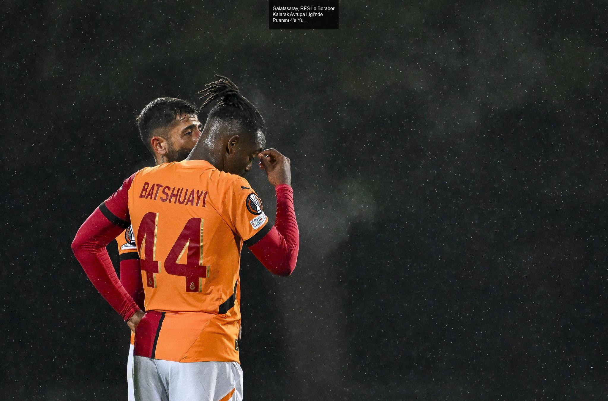 Galatasaray, Avrupa Ligi'nde RFS ile Berabere Kaldı