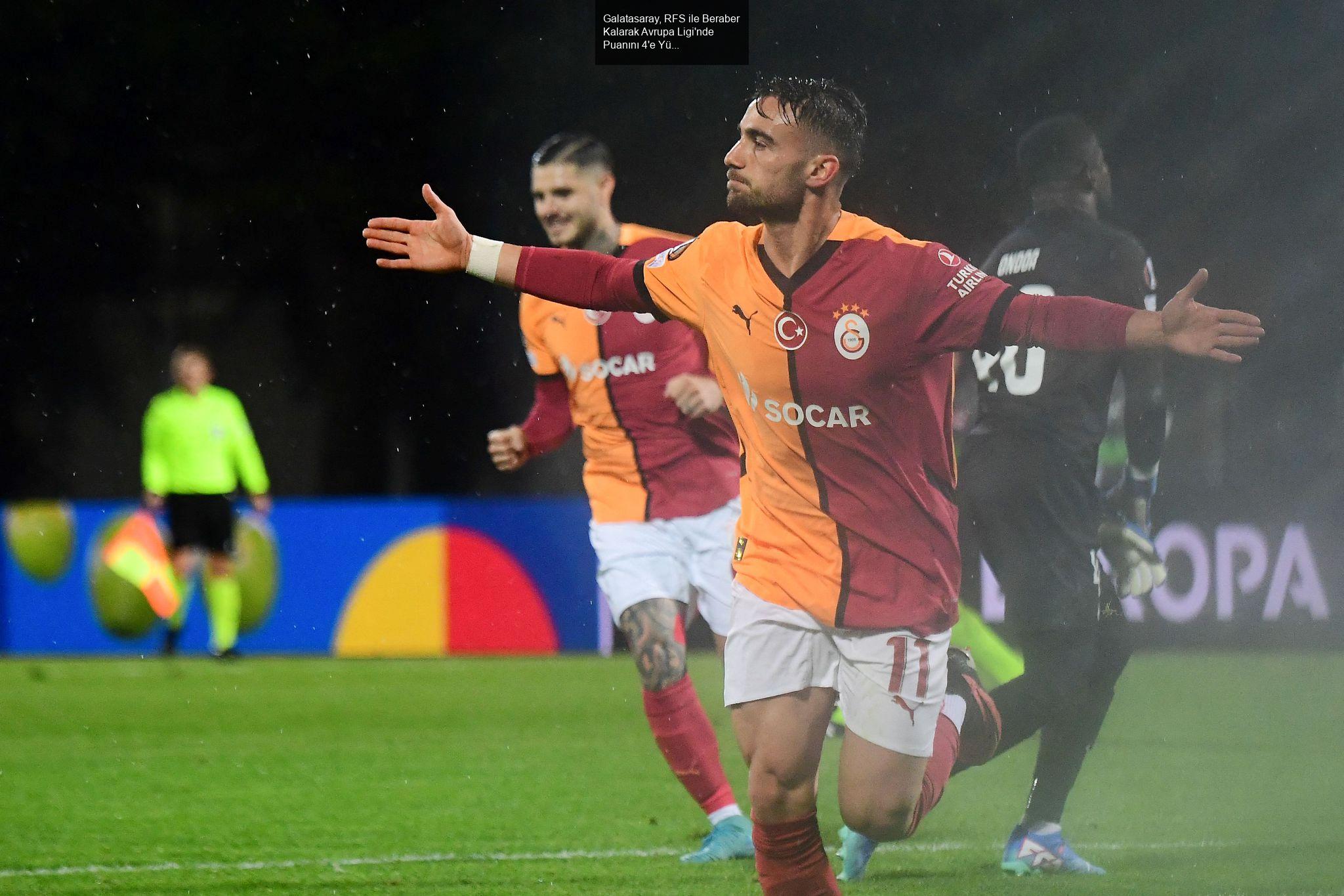 Galatasaray, RFS ile Beraber Kalarak Avrupa Ligi'nde Puanını 4'e Yükseltti