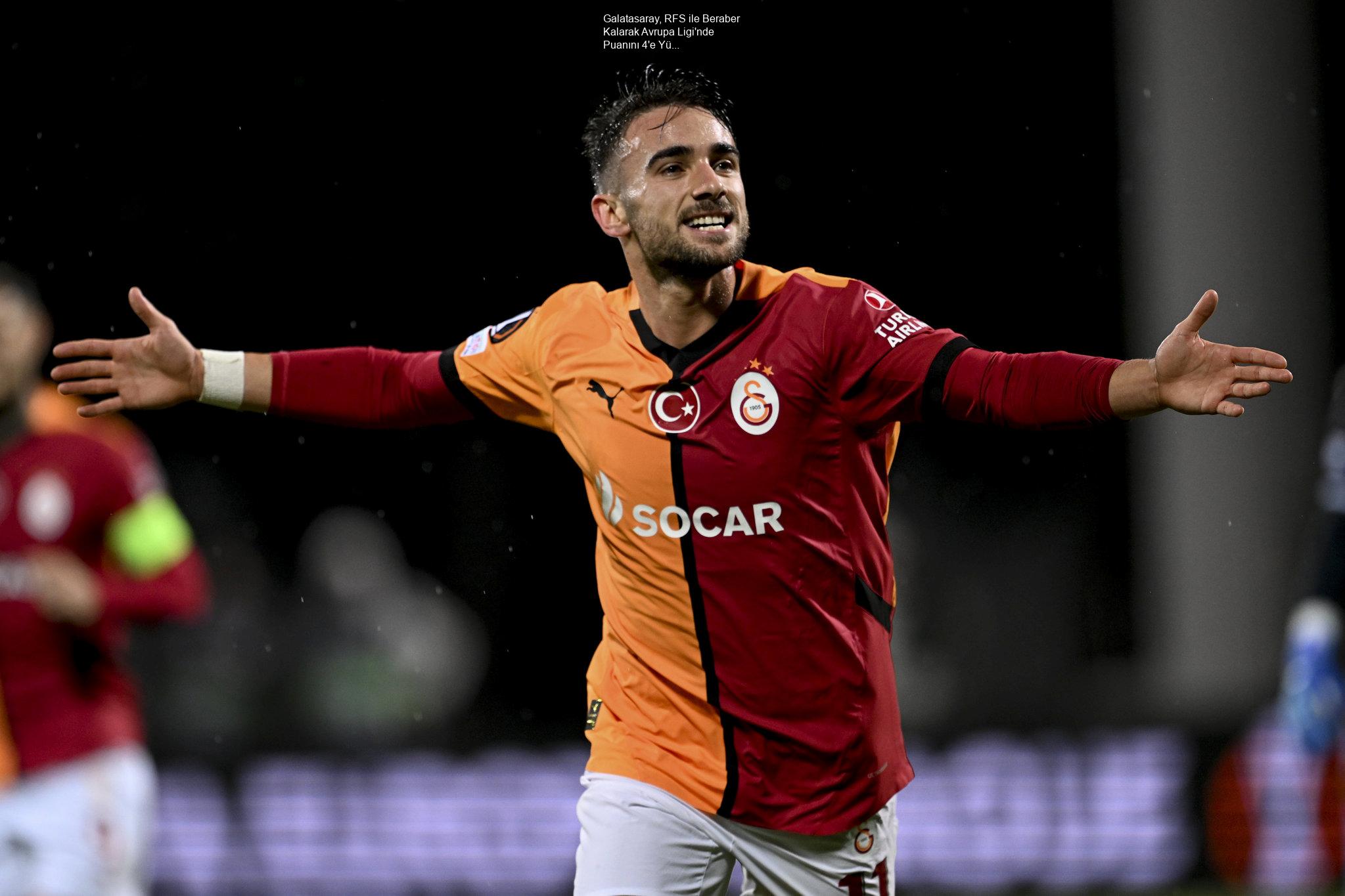 Galatasaray, RFS ile Beraber Kalarak Avrupa Ligi'nde Puanını 4'e Yükseltti