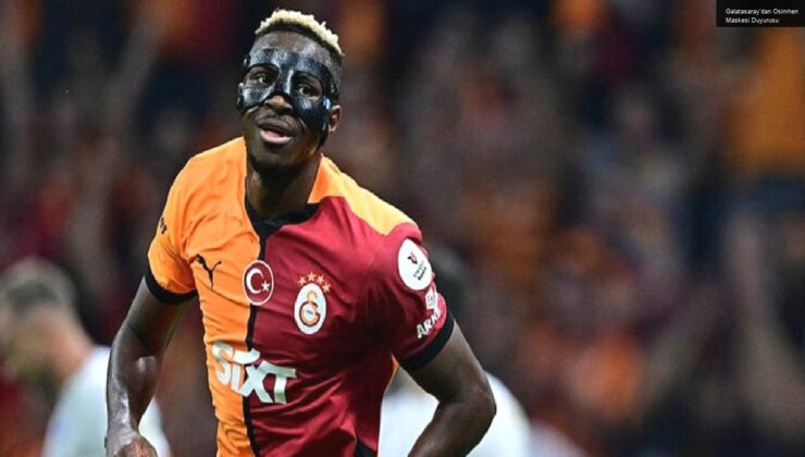 Galatasaray’dan Osimhen Maskesi Duyurusu