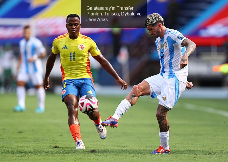 Galatasaray'ın Transfer Planları: Talisca, Dybala ve Jhon Arias