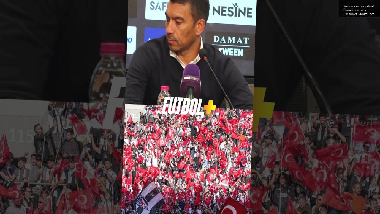 Giovanni van Bronckhorst: “Önümüzdeki hafta Cumhuriyet Bayramı, herkesin bayramı için kutluyorum.”