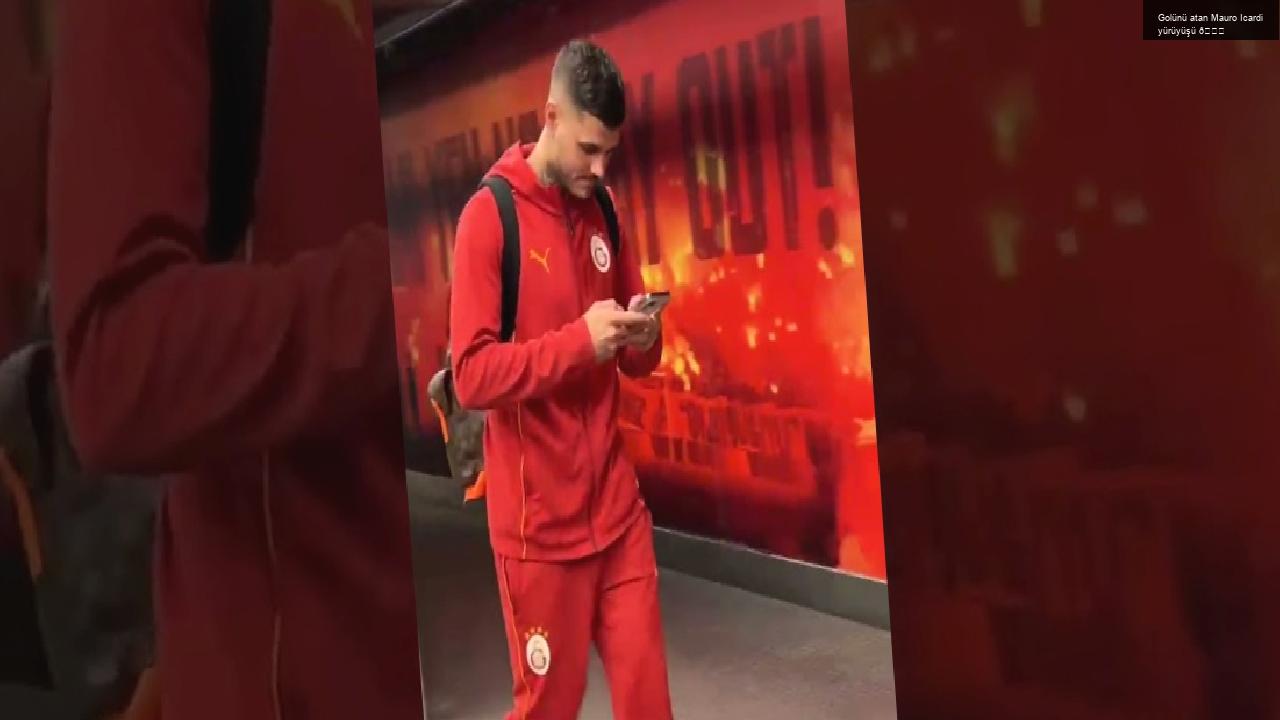 Golünü atan Mauro Icardi yürüyüşü 🌟