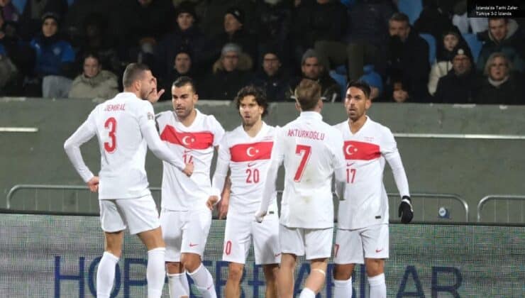 İzlanda’da Tarihi Zafer: Türkiye 3-2 İzlanda