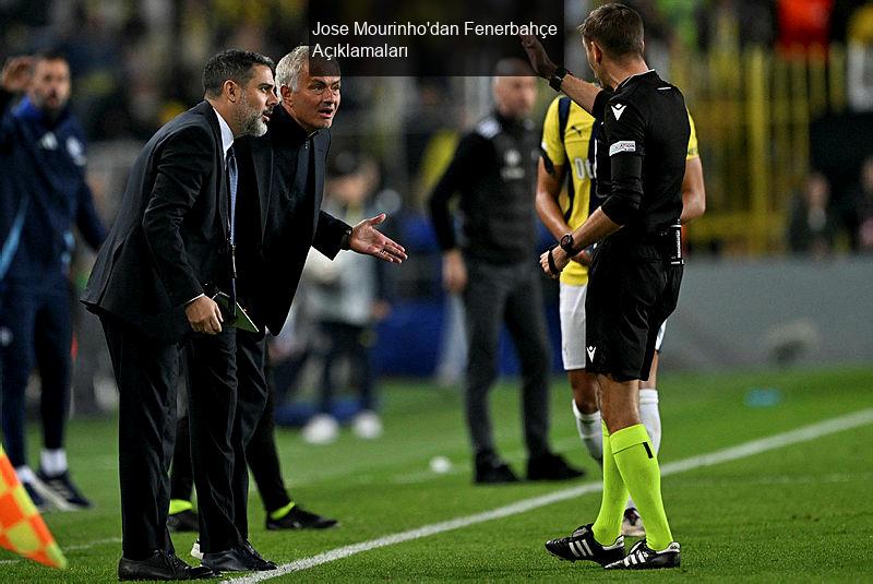 Jose Mourinho'dan Fenerbahçe Açıklamaları