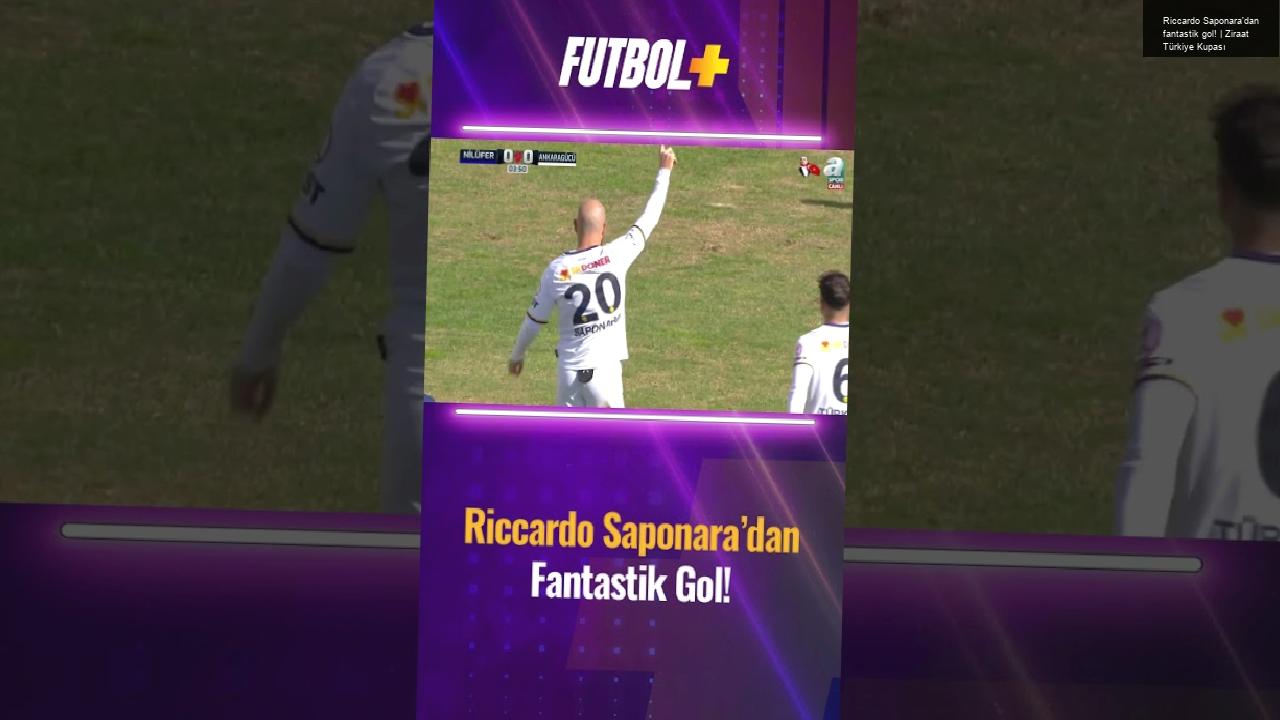 Riccardo Saponara’dan fantastik gol! | Ziraat Türkiye Kupası