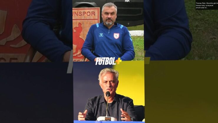 Thomas Reis: Mourinho gibi bir hocaya karşı oynayacak olmamızdan ötürü çok mutluyum!