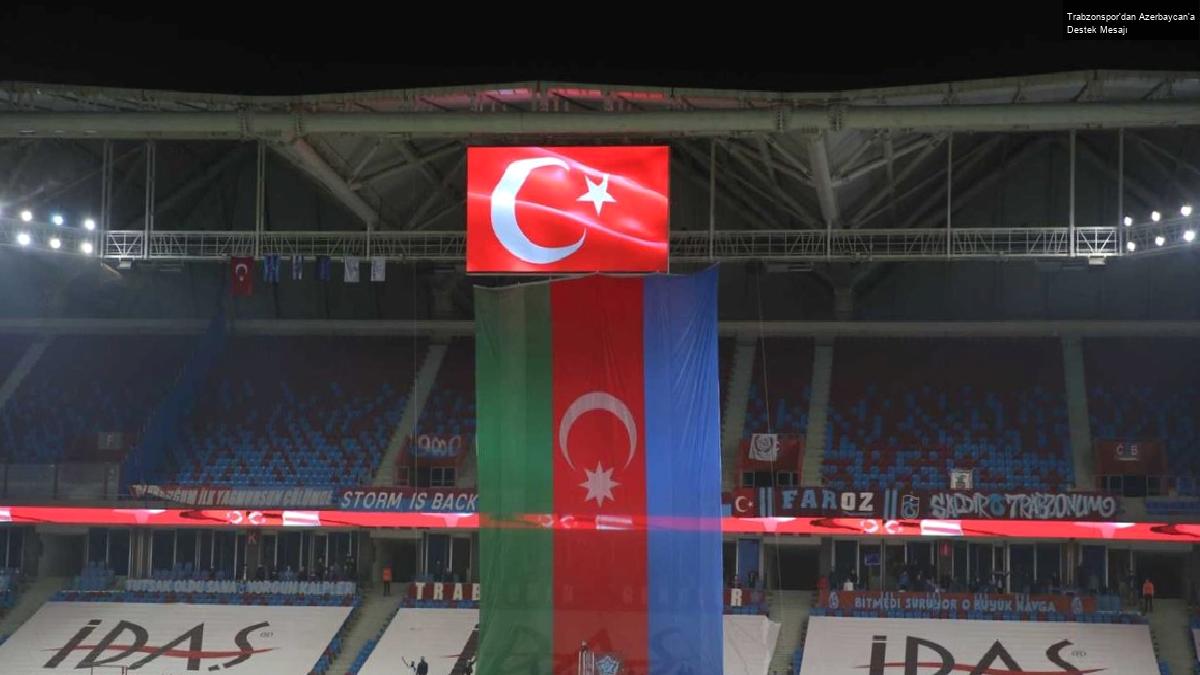 Trabzonspor’dan Azerbaycan’a Destek Mesajı