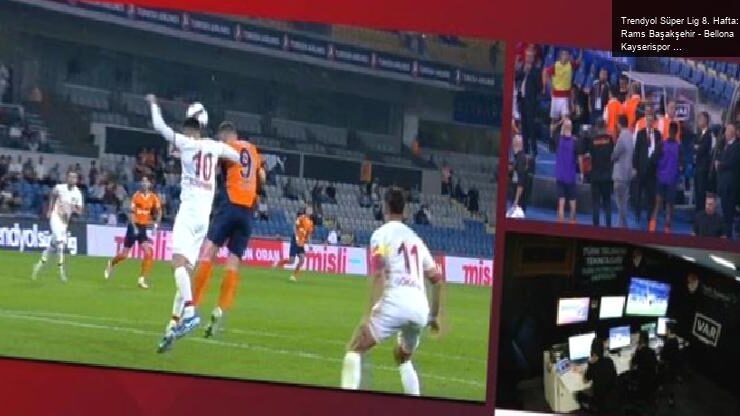 Trendyol Süper Lig 8. Hafta: Rams Başakşehir – Bellona Kayserispor Maç Özeti