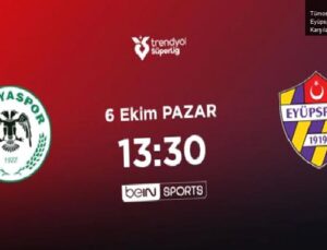 Tümosan Konyaspor ile ikas Eyüpspor Süper Lig Maçında Karşılaşıyor