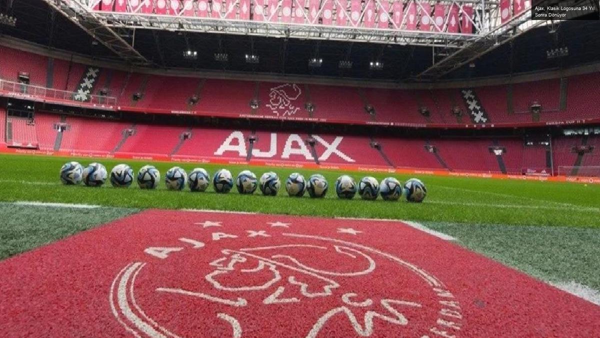 Ajax, Klasik Logosuna 34 Yıl Sonra Dönüyor