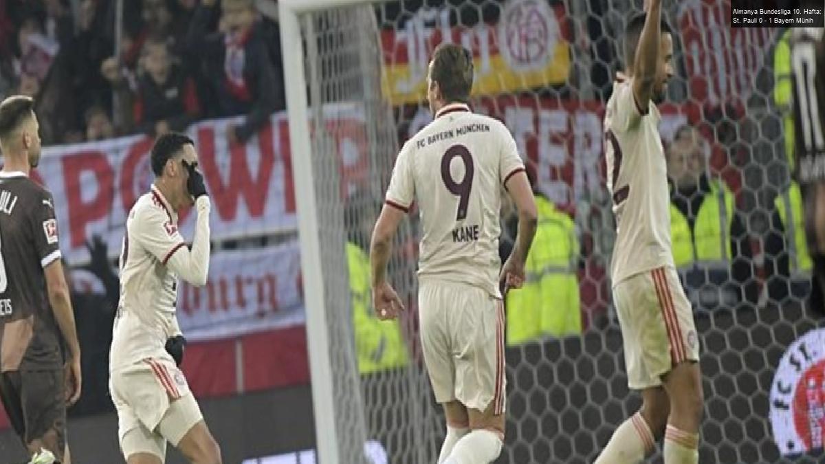 Almanya Bundesliga 10. Hafta: St. Pauli 0 – 1 Bayern Münih