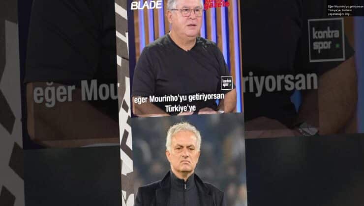 Eğer Mourinho’yu getiriyorsan Türkiye’ye, bunların yaşanacağını öngörüyor olman lazım | Fuat Akdağ