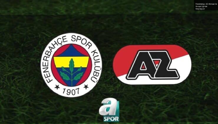 Fenerbahçe, AZ Alkmaar ile Avrupa Ligi’nde Karşılaşıyor