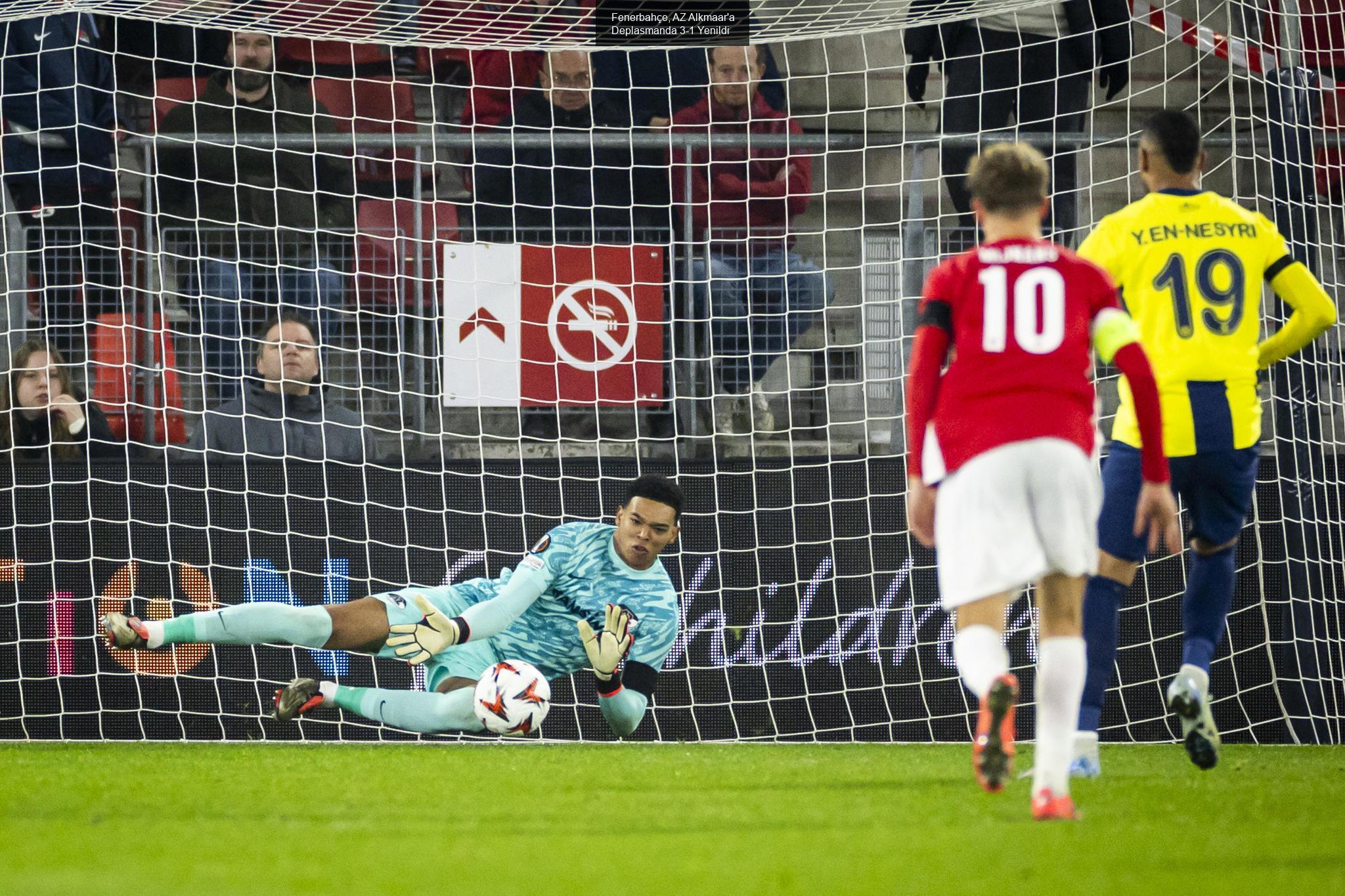 Fenerbahçe, AZ Alkmaar'a Deplasmanda 3-1 Yenildi