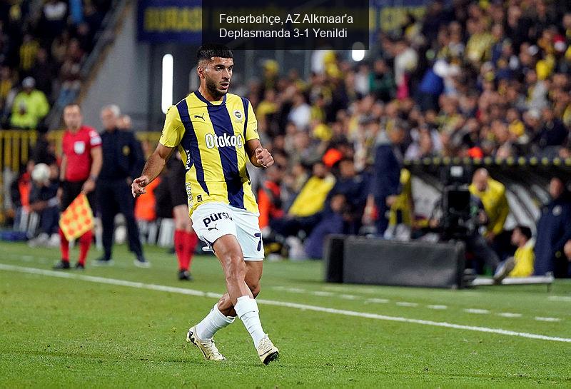 Fenerbahçe, AZ Alkmaar'a Deplasmanda 3-1 Yenildi