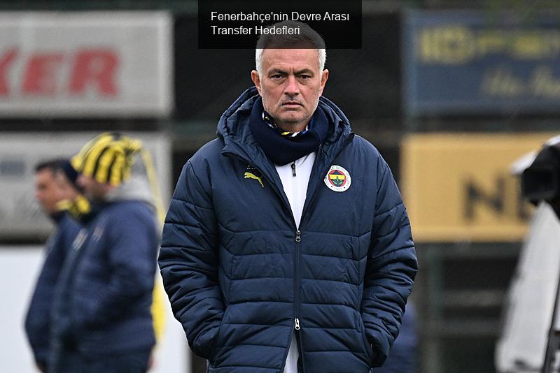 Fenerbahçe'nin Devre Arası Transfer Hedefleri