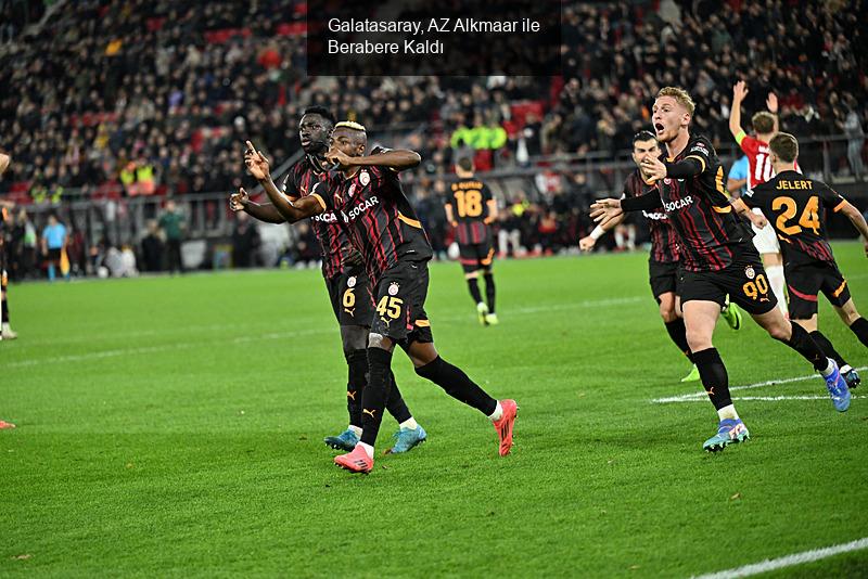 Galatasaray, AZ Alkmaar ile Berabere Kaldı