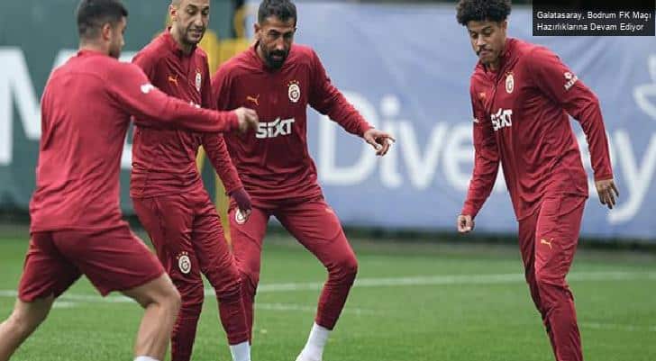 Galatasaray, Bodrum FK Maçı Hazırlıklarına Devam Ediyor