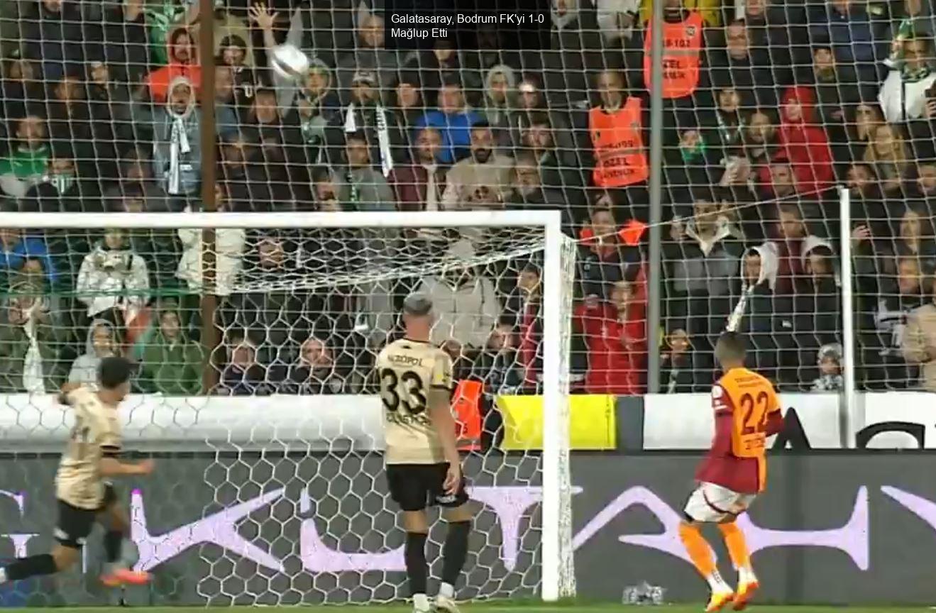 Galatasaray, Bodrum FK'yi 1-0 Mağlup Etti