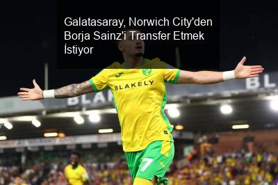 Galatasaray, Norwich City'den Borja Sainz'i Transfer Etmek İstiyor