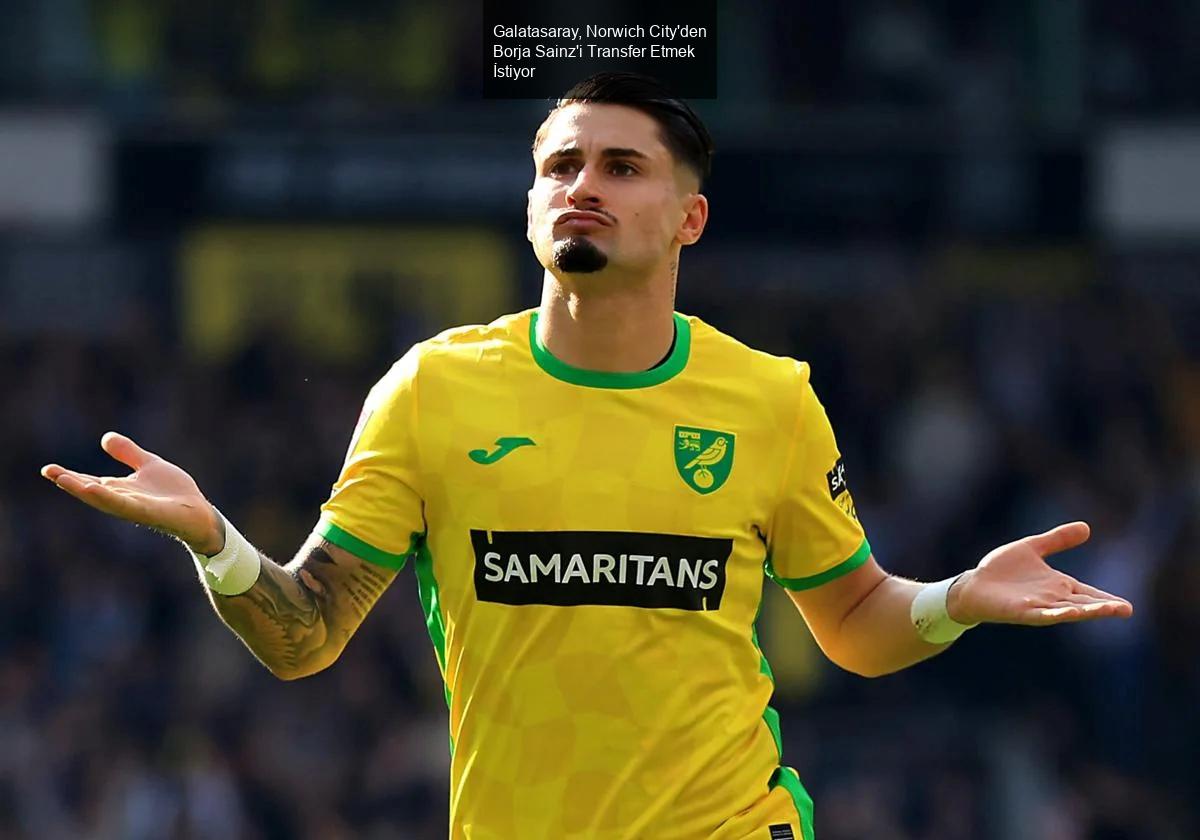 Galatasaray, Norwich City'den Borja Sainz'i Transfer Etmek İstiyor