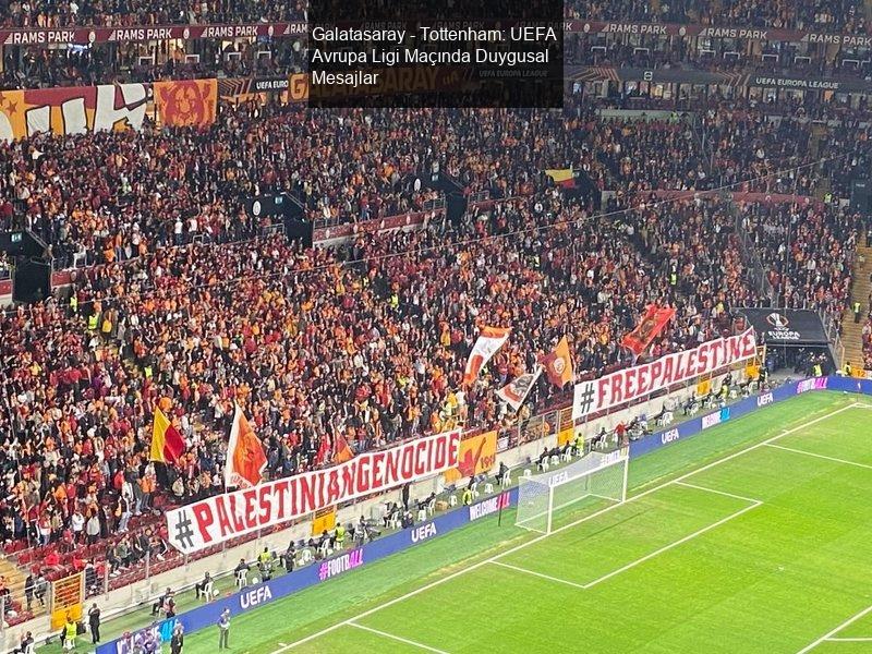 Galatasaray - Tottenham: UEFA Avrupa Ligi 4. Hafta Maçı