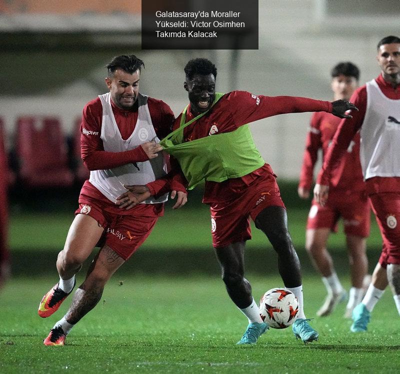 Galatasaray'da Moraller Yükseldi