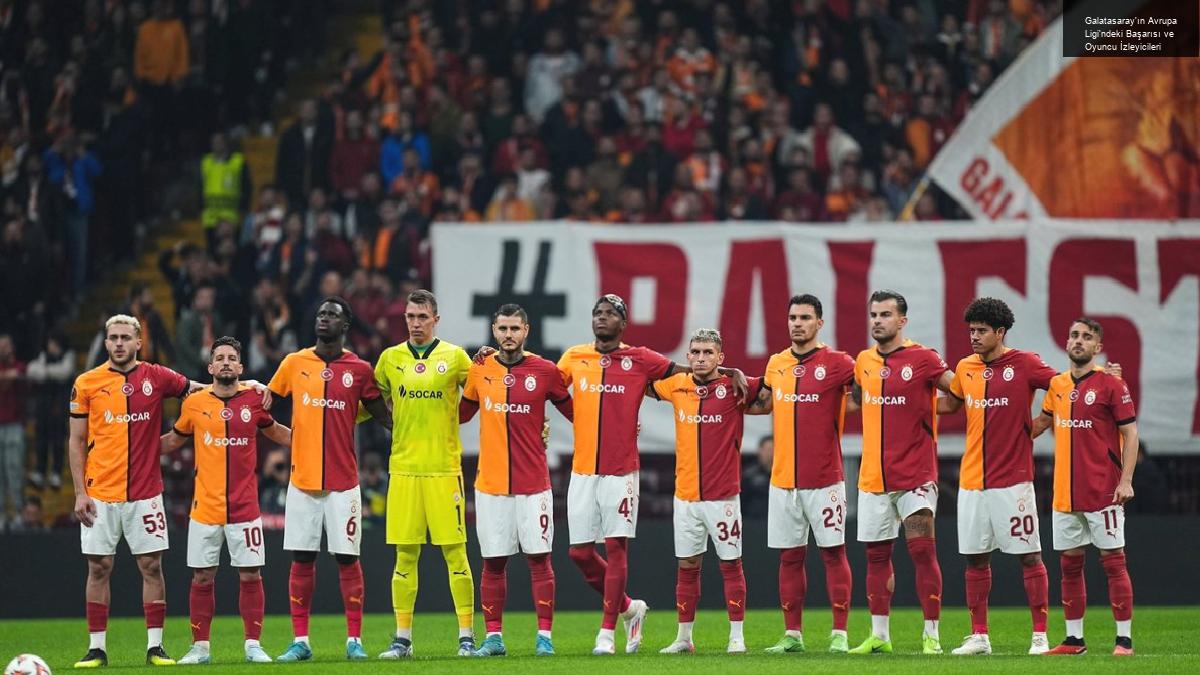 Galatasaray’ın Avrupa Ligi’ndeki Başarısı ve Oyuncu İzleyicileri