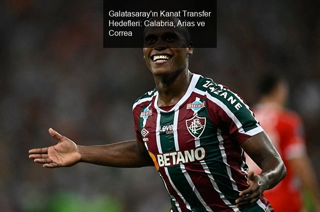 Galatasaray'ın Kanat Transfer Hedefleri: Calabria, Arias ve Correa