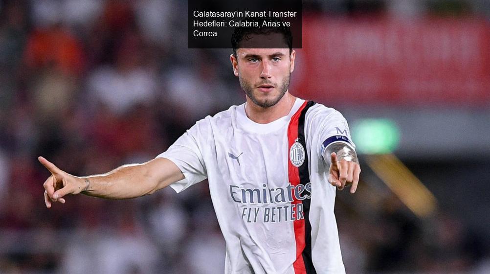 Galatasaray'ın Kanat Transfer Hedefleri: Calabria, Arias ve Correa